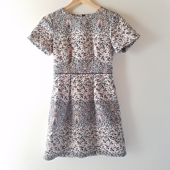 h and m embroidered dress